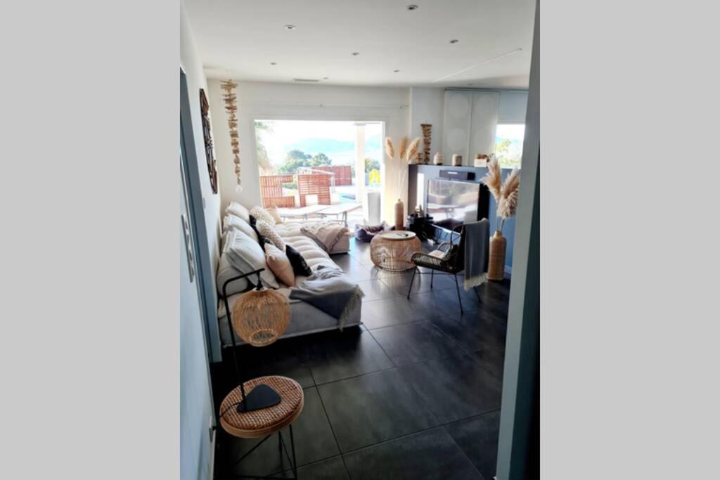 Villa individuelle avec piscine privée chauffée proche commerces et plage Porticcio  Esterno foto